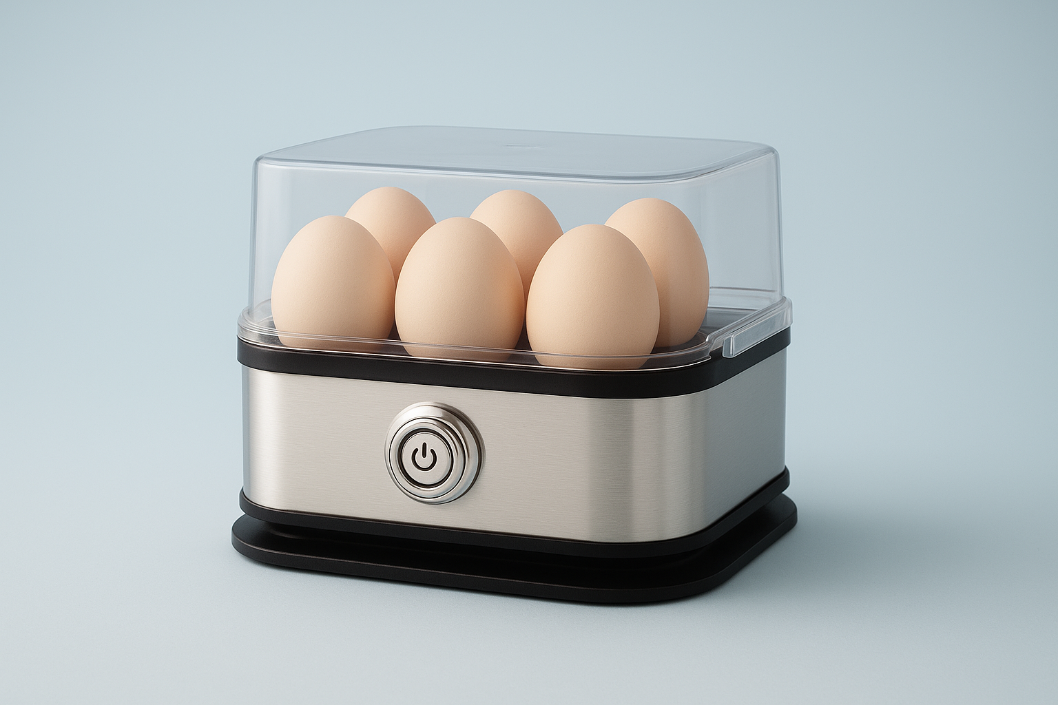Cocedor de Huevos Eléctrico Multifuncional 6 Huevos - 220w