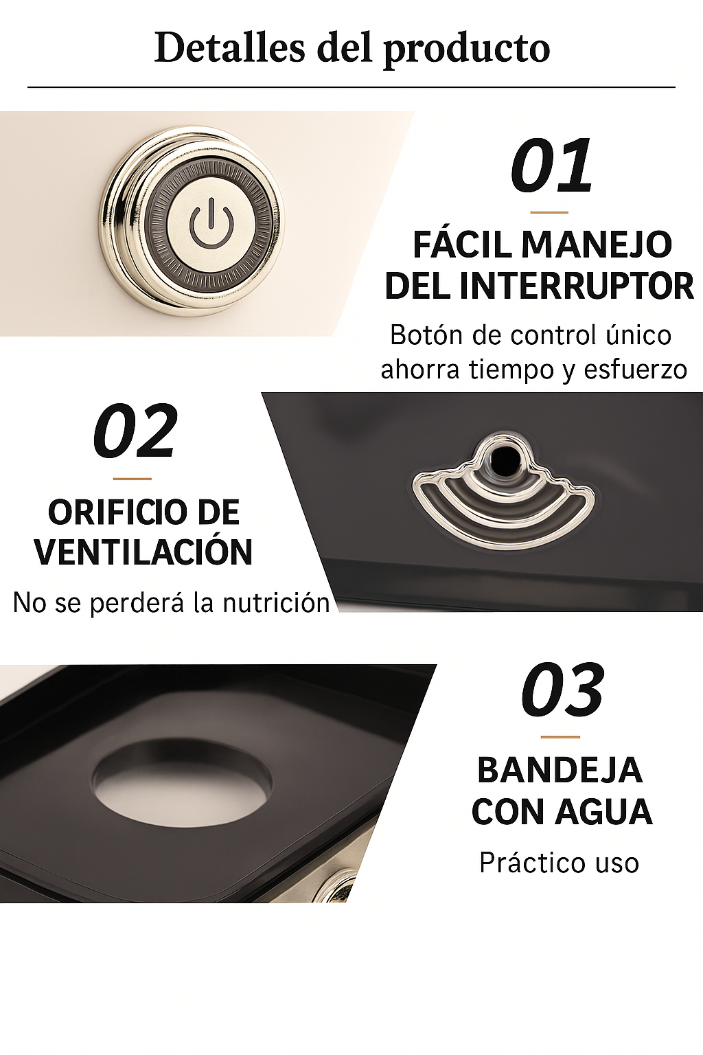 Cocedor de Huevos Eléctrico Multifuncional 6 Huevos - 220w