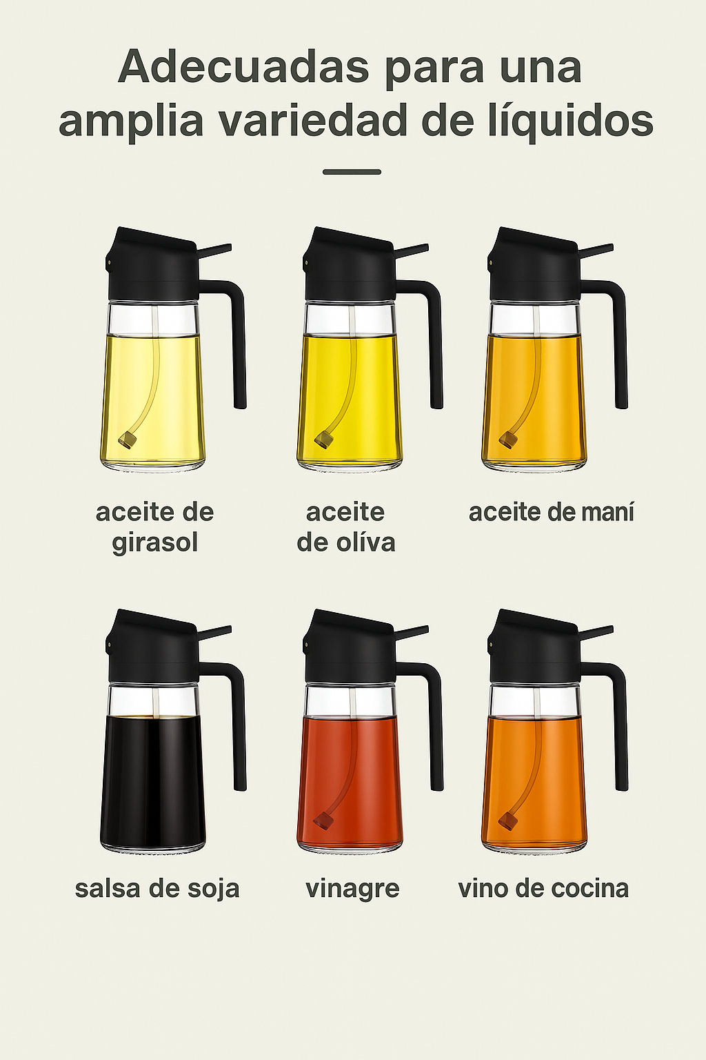 Rociador de Aceite con Doble pico