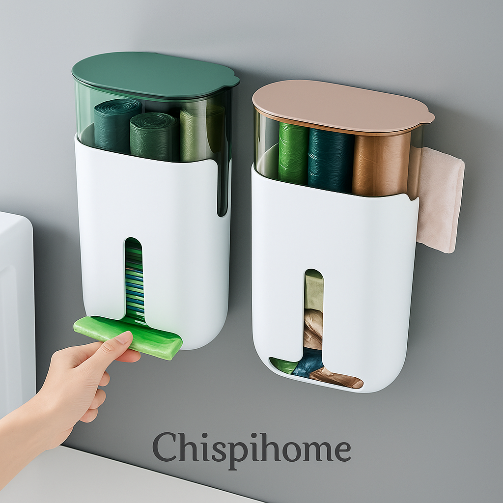 Organizador de bolsa y rollos